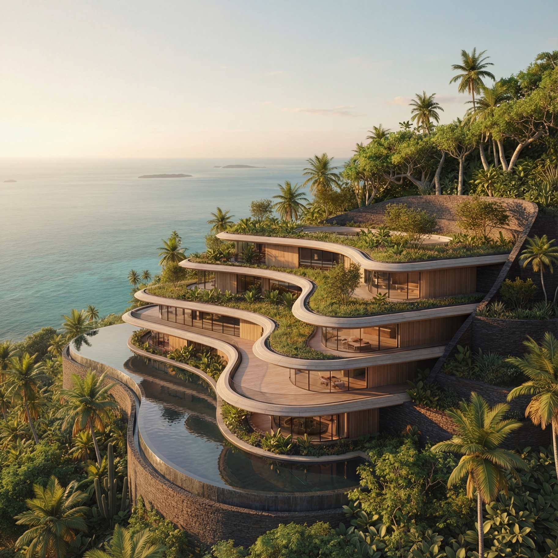 Stepped Coast House