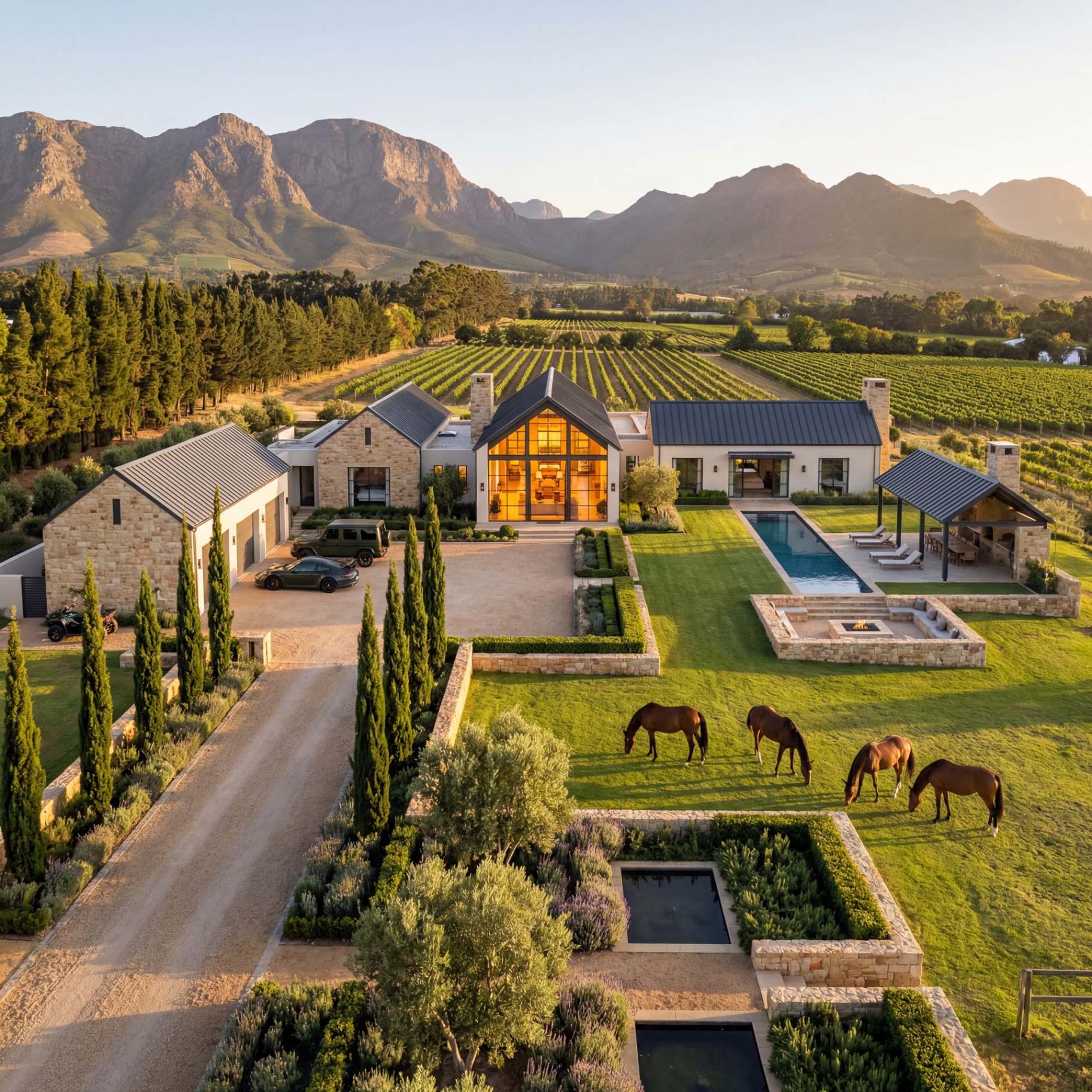 Delaire Farm House