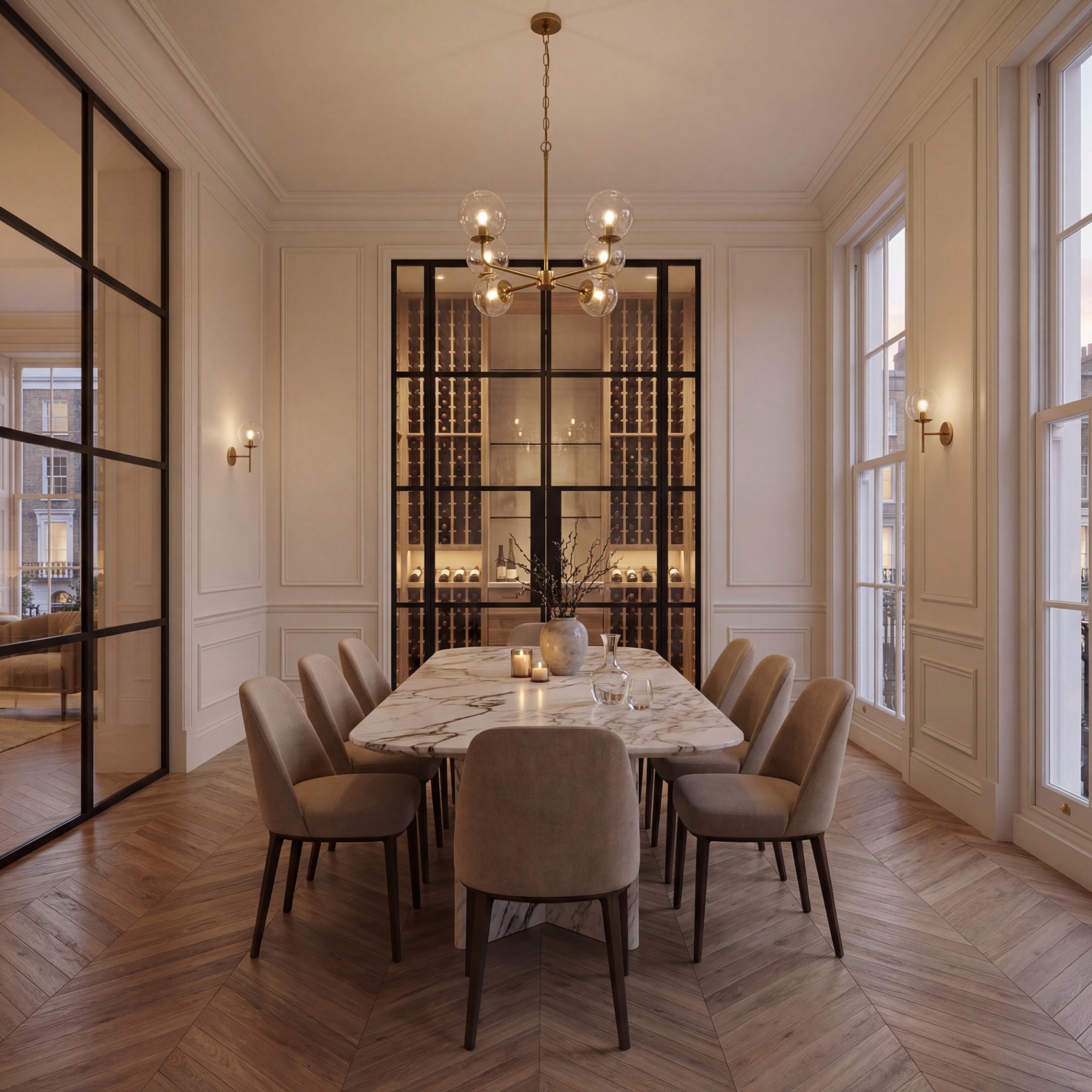 Blocharch interior — quiet, considered, resolved
